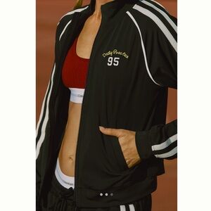 Daily Practice Zip-Up Knit Jacket